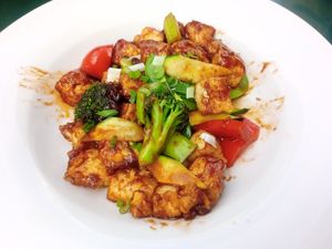 Tofu at Kaoo in Vienna