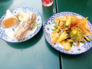 Vegan starter at Kaoo in Vienna