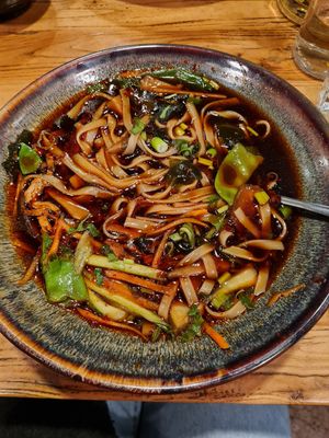 veganer Pho (sauer und scharf) at Kaoo in Vienna