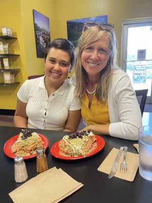 Lovin it with mom at Rawk Star Cafe and Marketplace in Oldsmar