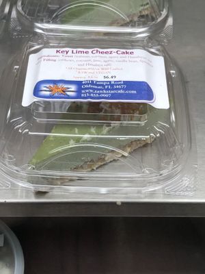 Key lime cheez cake   at Rawk Star Cafe and Marketplace in Oldsmar