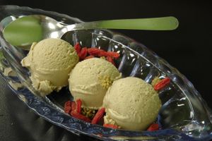 The Rawkstar RAW-VEGAN icecream is out-of-this-world delicious! at Rawk Star Cafe and Marketplace in Oldsmar