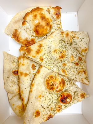 Garlic Naan at Greenhaus Eatery in San Diego