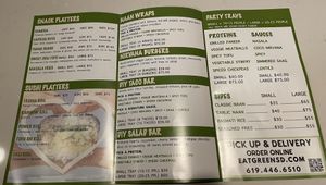   at Greenhaus Eatery in San Diego