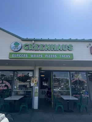 Outside   at Greenhaus Eatery in San Diego