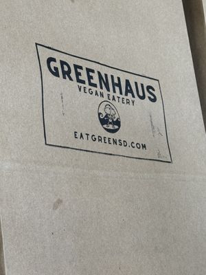 Logo   at Greenhaus Eatery in San Diego