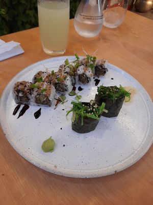 Amazing Crunch Roll at Green Sushi  in Sao Paulo