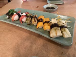 Well prepared and good looking  at Green Sushi  in Sao Paulo