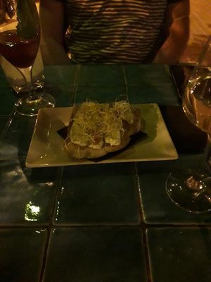 Camembert toast at Chez Kessler in Barcelona