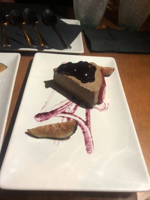 Cheesecake  at Chez Kessler in Barcelona