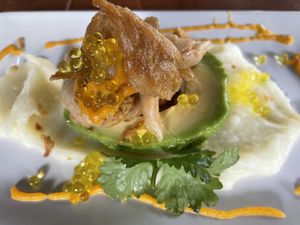 Raíces - aguacate con Heura at Chez Kessler in Barcelona