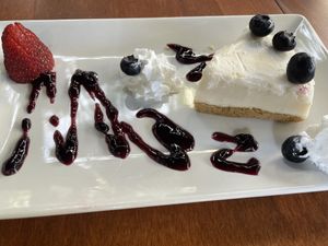 Chess cake de limón at Chez Kessler in Barcelona