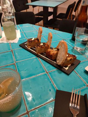 Tortilla de patatas at Chez Kessler in Barcelona