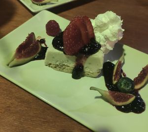 Cheesecake at Chez Kessler in Barcelona