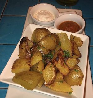 Bravas at Chez Kessler in Barcelona