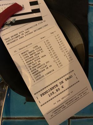 cuenta at Chez Kessler in Barcelona