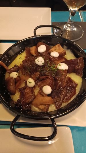 Shitake at Chez Kessler in Barcelona