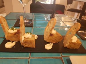 Spanish omelets at Chez Kessler in Barcelona