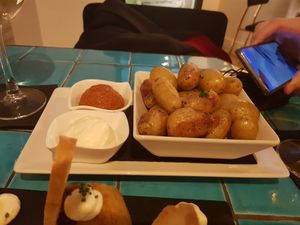 Bravas at Chez Kessler in Barcelona