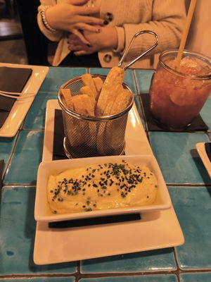 Baba ganoush at Chez Kessler in Barcelona