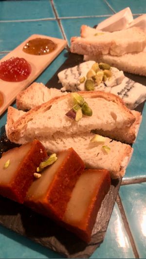 Fabulous cheese board!  at Chez Kessler in Barcelona