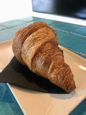 Can’t beat a classic croissant - vegan of course!  at Chez Kessler in Barcelona