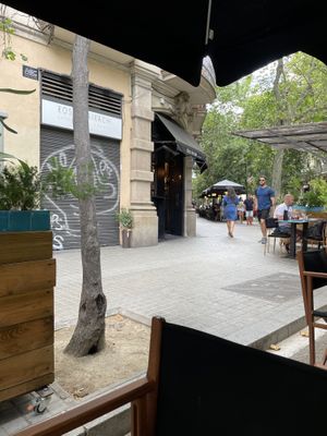 Terrace  at Chez Kessler in Barcelona