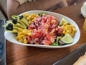 Ceviche  at Chez Kessler in Barcelona