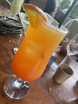 Tequila sunrise  at Chez Kessler in Barcelona