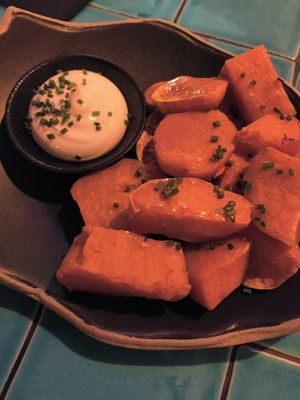 Sweet potato fries at Chez Kessler in Barcelona