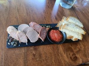 Half cold platter at Chez Kessler in Barcelona