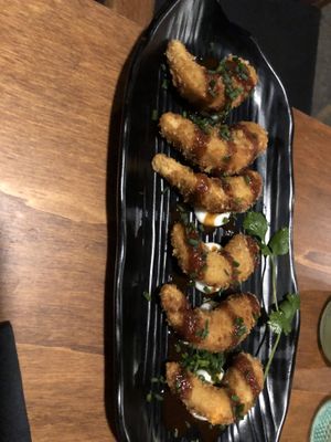 Gambas veganas  at Chez Kessler in Barcelona