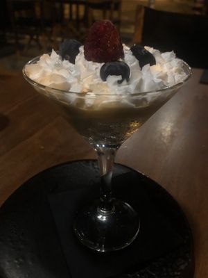 Postre: flor de lotus  at Chez Kessler in Barcelona