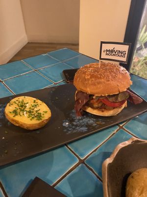 Burger   at Chez Kessler in Barcelona