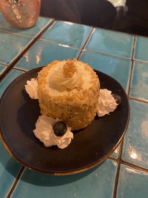 Carrot cake   at Chez Kessler in Barcelona