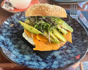 Salmon Bagel  at Chez Kessler in Barcelona