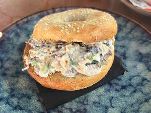 Tuna Bagel  at Chez Kessler in Barcelona