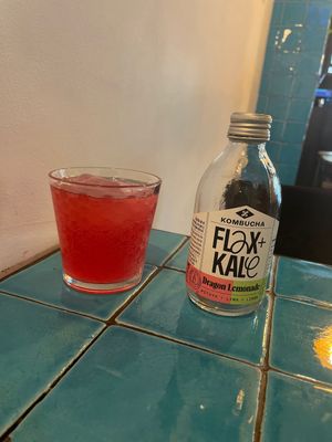 Dragon Lemonade Kombucha  at Chez Kessler in Barcelona
