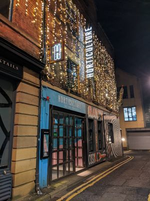 Outside at Horticulture in Newcastle Upon Tyne