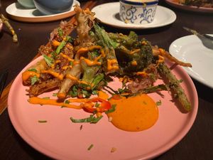 Tempura veg at Horticulture in Newcastle Upon Tyne