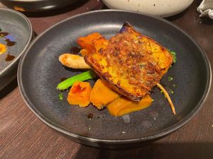 Stuffed butternut squash at Horticulture in Newcastle Upon Tyne