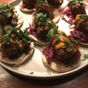 Quinoa kofta, very tasty  at Horticulture in Newcastle Upon Tyne