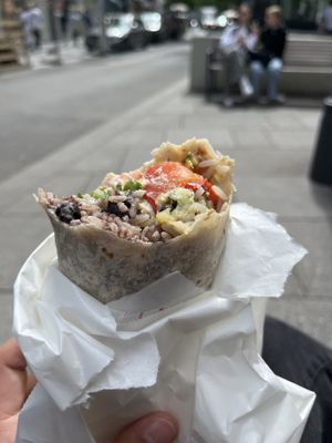 Veggie Burrito   at Max & Benito - Rotenturmstrasse in Vienna