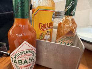 sauces 🌶️  at Max & Benito - Rotenturmstrasse in Vienna