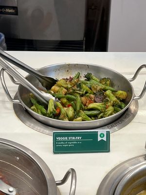 Veggie (vegan) Stir fry   at SFO - Mama Go's Filipino Cuisine - T1 in South San Francisco