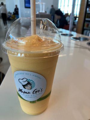 POG smoothie at SFO - Mama Go's Filipino Cuisine - T1 in South San Francisco