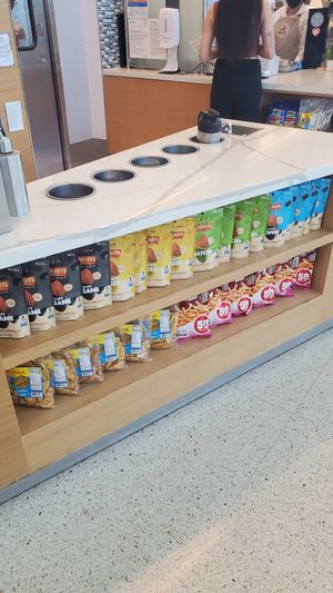 Vegan Oat Milk Chocolate Covered Almonds at SFO - Mama Go's Filipino Cuisine - T1 in South San Francisco