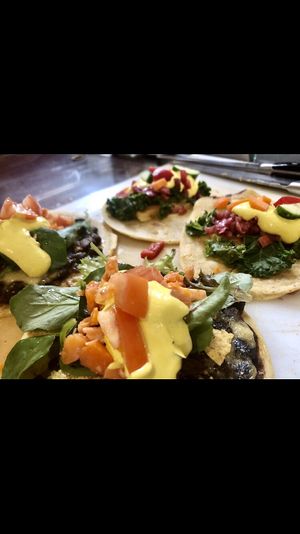 Soft Tacos  at Kombucha Cafe in Murwillumbah