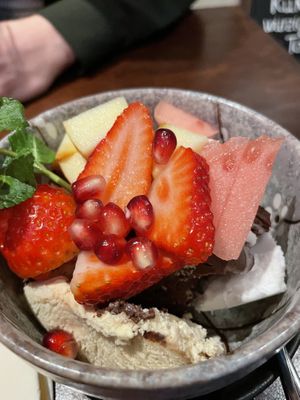 ICE cream 3 flavours   at Well Being in Cologne