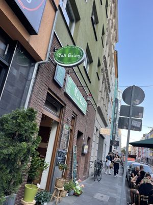 Outside  at Well Being in Cologne